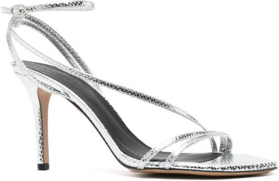 ISABEL MARANT Axee 90mm sandals Silver