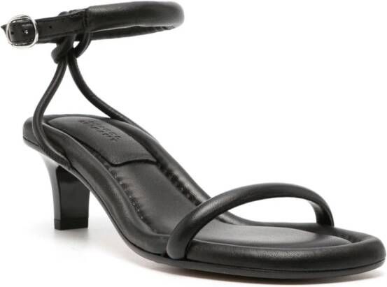 ISABEL MARANT Belsa 60mm padded leather sandals Black