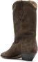 ISABEL MARANT panelled suede cowboy boots Green - Thumbnail 3