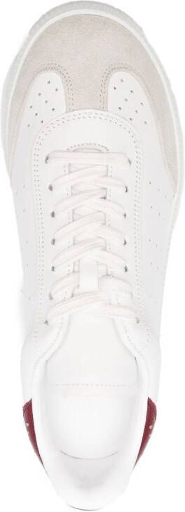 ISABEL MARANT branded low-top sneakers White