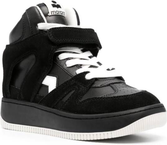 ISABEL MARANT Brooklee high-top sneakers Black