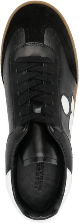 ISABEL MARANT Bryce leather sneakers Black