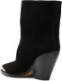 ISABEL MARANT calf suede ankle boots Black - Thumbnail 3