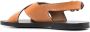 ISABEL MARANT cross-strap slingback sandals Brown - Thumbnail 3
