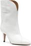 ISABEL MARANT Dahope 30mm leather boots White - Thumbnail 2