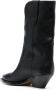 ISABEL MARANT Dahope 50mm leather ankle boots Black - Thumbnail 3
