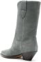 ISABEL MARANT Dahope 60mm suede boots Blue - Thumbnail 3