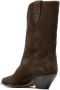ISABEL MARANT Dahope 60mm suede boots Brown - Thumbnail 3