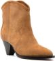 ISABEL MARANT Darizo 70mm leather ankle boots Brown - Thumbnail 2