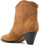 ISABEL MARANT Darizo 70mm leather ankle boots Brown - Thumbnail 3