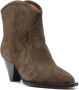 ISABEL MARANT Darizo suede ankle boots Green - Thumbnail 2