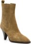 ISABEL MARANT Delena 80mm suede boots Brown - Thumbnail 2