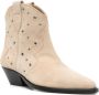 ISABEL MARANT Dewina 40mm suede ankle boot Neutrals - Thumbnail 2