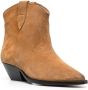 ISABEL MARANT Dewina 40mm suede boots Brown - Thumbnail 2