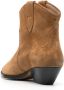 ISABEL MARANT Dewina 40mm suede boots Brown - Thumbnail 3