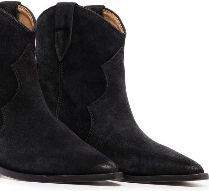 ISABEL MARANT Dewina suede ankle boots Black