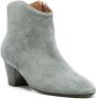 ISABEL MARANT Dicker 55mm suede boots Green - Thumbnail 2