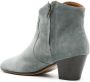 ISABEL MARANT Dicker 55mm suede boots Green - Thumbnail 3
