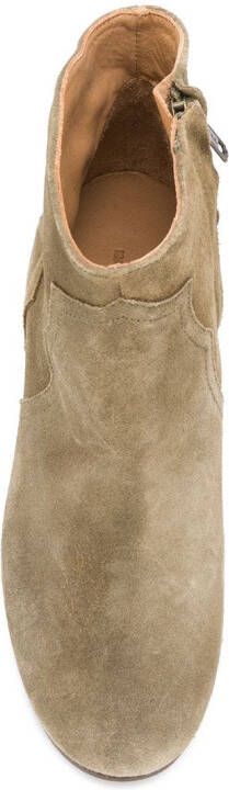 ISABEL MARANT Dicker ankle boots Green
