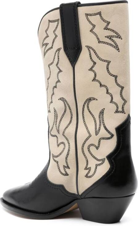 ISABEL MARANT Duerto leather ankle boots Black