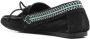 ISABEL MARANT embroidered suede loafers Black - Thumbnail 3