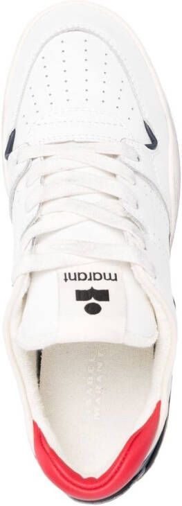 ISABEL MARANT Emree panelled sneakers White