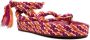 ISABEL MARANT Erol tasselled rope sandals Orange - Thumbnail 2