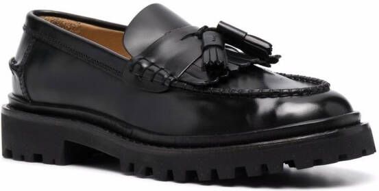 ISABEL MARANT Frezza 20mm leather loafers Black