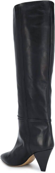 ISABEL MARANT harness-detail boots Black