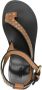 ISABEL MARANT Jiona studed leather sandals Brown - Thumbnail 4