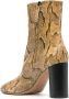 ISABEL MARANT Labee 90mm leather boots Yellow - Thumbnail 3