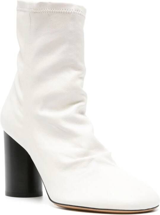 ISABEL MARANT Labee Low 85mm boots White