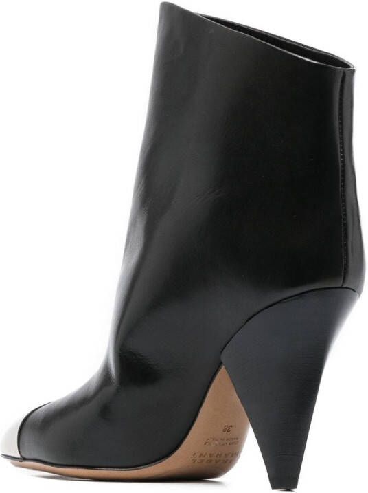 ISABEL MARANT Lapio 95mm ankle boots Black