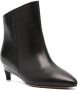 ISABEL MARANT leather asymmetric ankle boots Black - Thumbnail 2