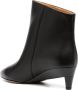 ISABEL MARANT leather asymmetric ankle boots Black - Thumbnail 3
