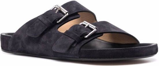 MARANT Lekson double-strap sandals Blue