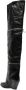 ISABEL MARANT Lelodie 100mm thigh-high leather boots Black - Thumbnail 3