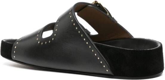 ISABEL MARANT Lennyo studded sandals Black