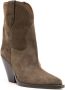 ISABEL MARANT Leyane high ankle boots Brown - Thumbnail 2