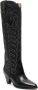 ISABEL MARANT Liela 60mm embroidered leather boots Black - Thumbnail 2