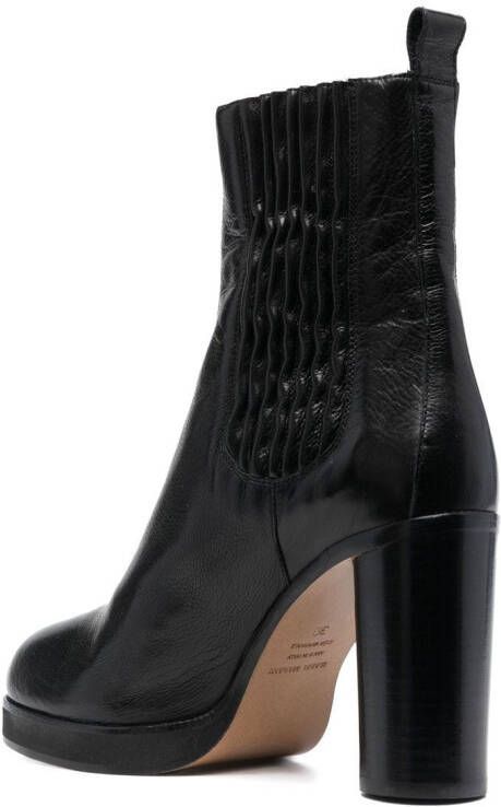 ISABEL MARANT Lilde 105mm heeled ankle boots Black