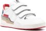 ISABEL MARANT logo-patch touch-strap sneakers White - Thumbnail 2