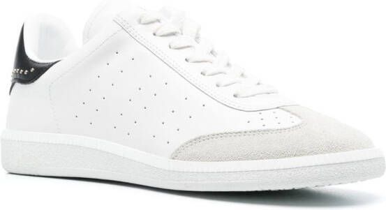 ISABEL MARANT logo-print low-top sneakers White