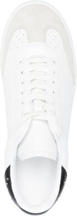 ISABEL MARANT logo-print low-top sneakers White