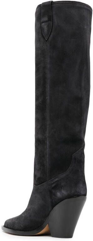 ISABEL MARANT Lomero knee-high boots Black