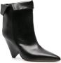 ISABEL MARANT Lulya 90mm leather boots Black - Thumbnail 1