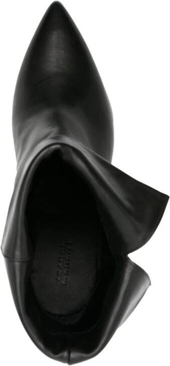 ISABEL MARANT Lulya 90mm leather boots Black