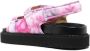 ISABEL MARANT Madee tie-dye slingback sandals Pink - Thumbnail 3