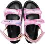 ISABEL MARANT Madee tie-dye slingback sandals Pink - Thumbnail 4