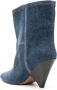 ISABEL MARANT Miyako 90mm denim boots Blue - Thumbnail 3